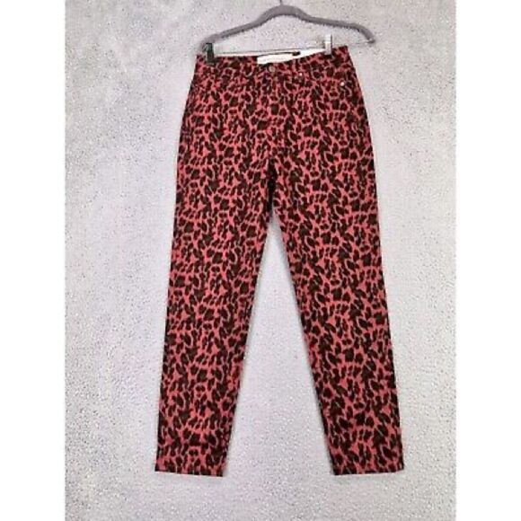 Soft Surroundings Ultimate High Rise Leopard jeans print size 18w - Picture 1 of 11